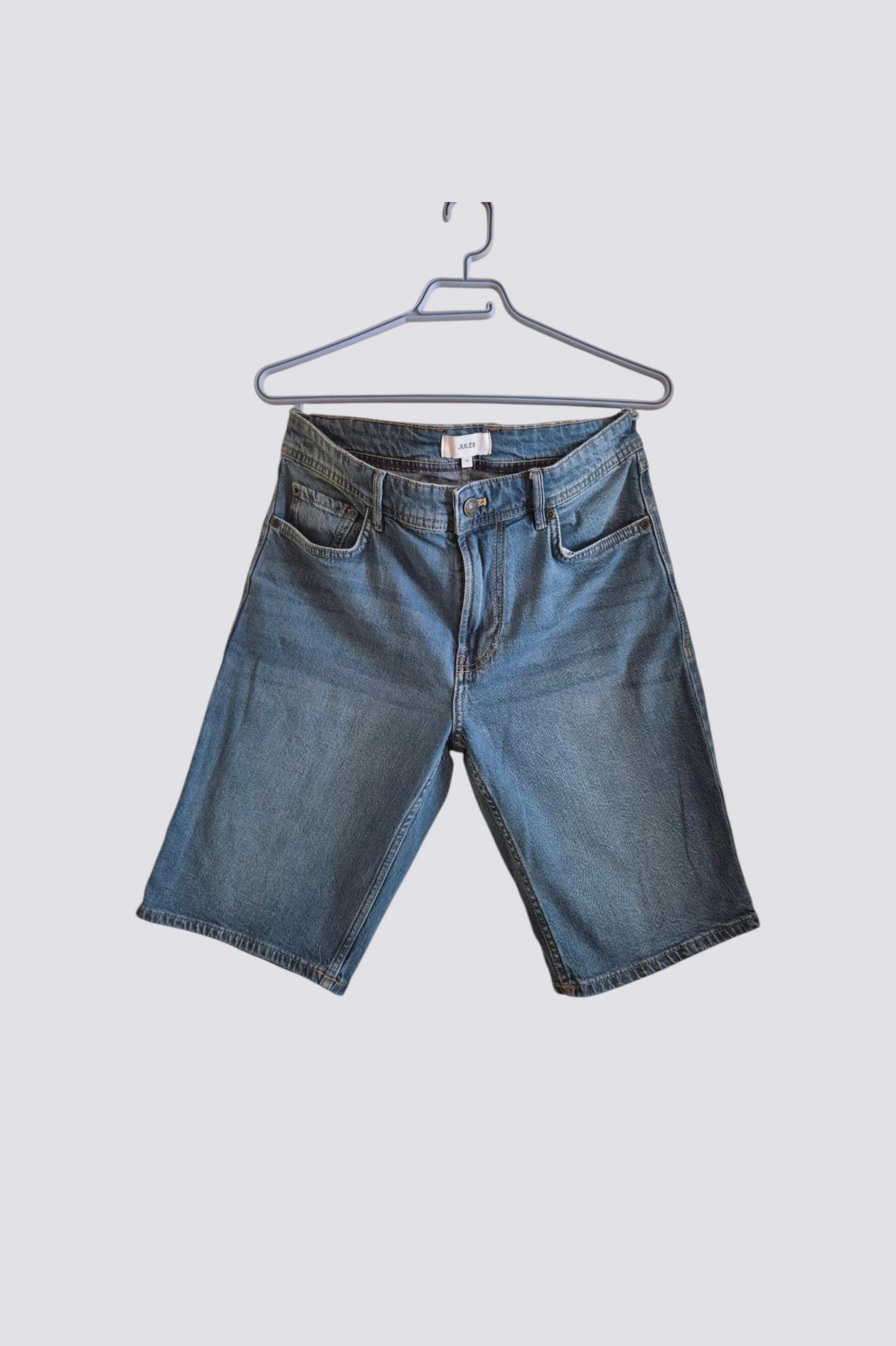 Bermuda en jean avec du coton recyclé