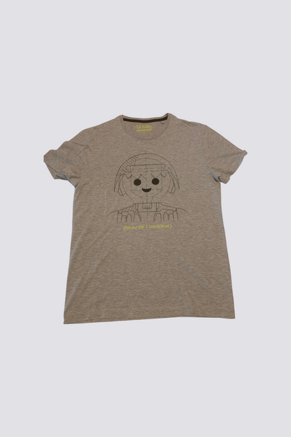 t-shirt gris playmobil