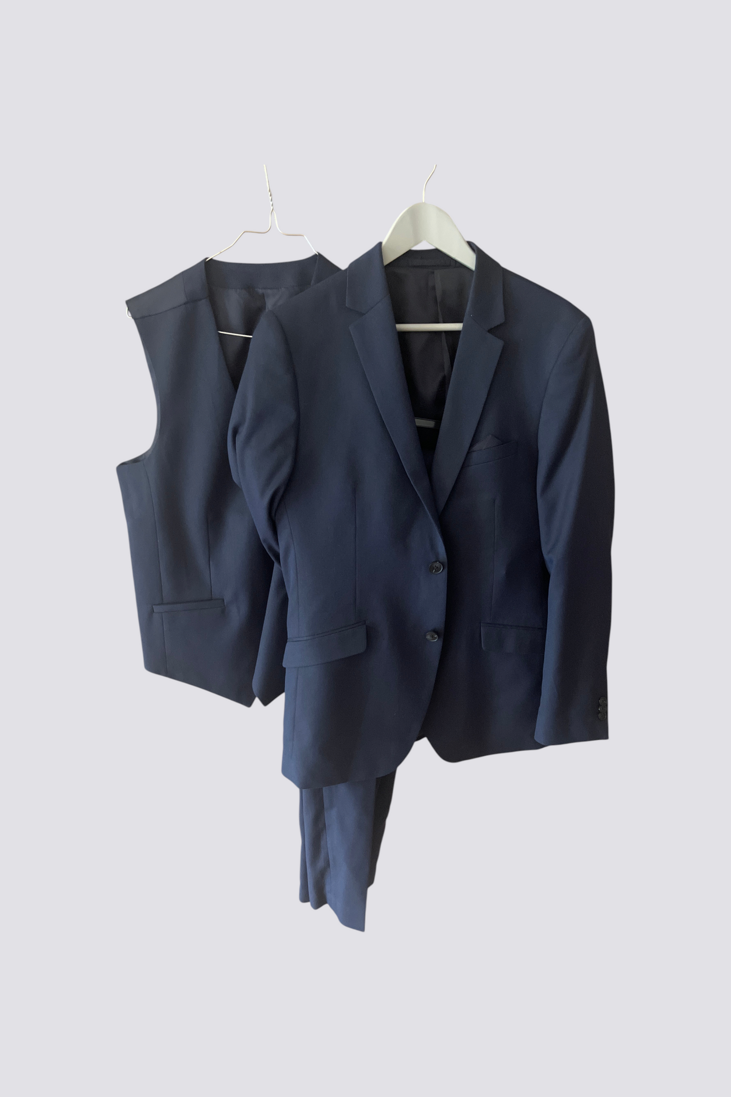 Costume 3 pièces slim - Bleu foncé