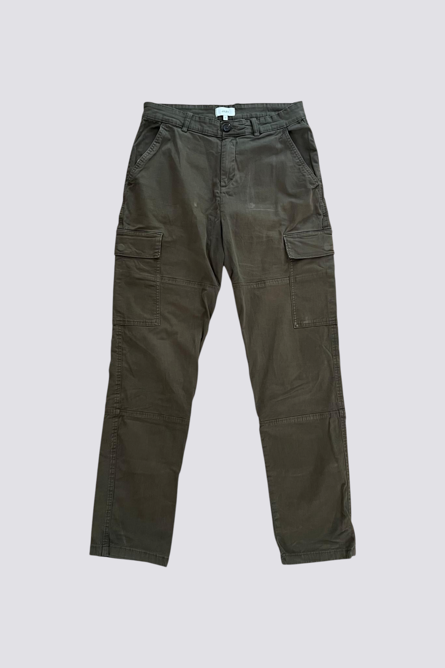 Pantalon Cargo Vert Kaki