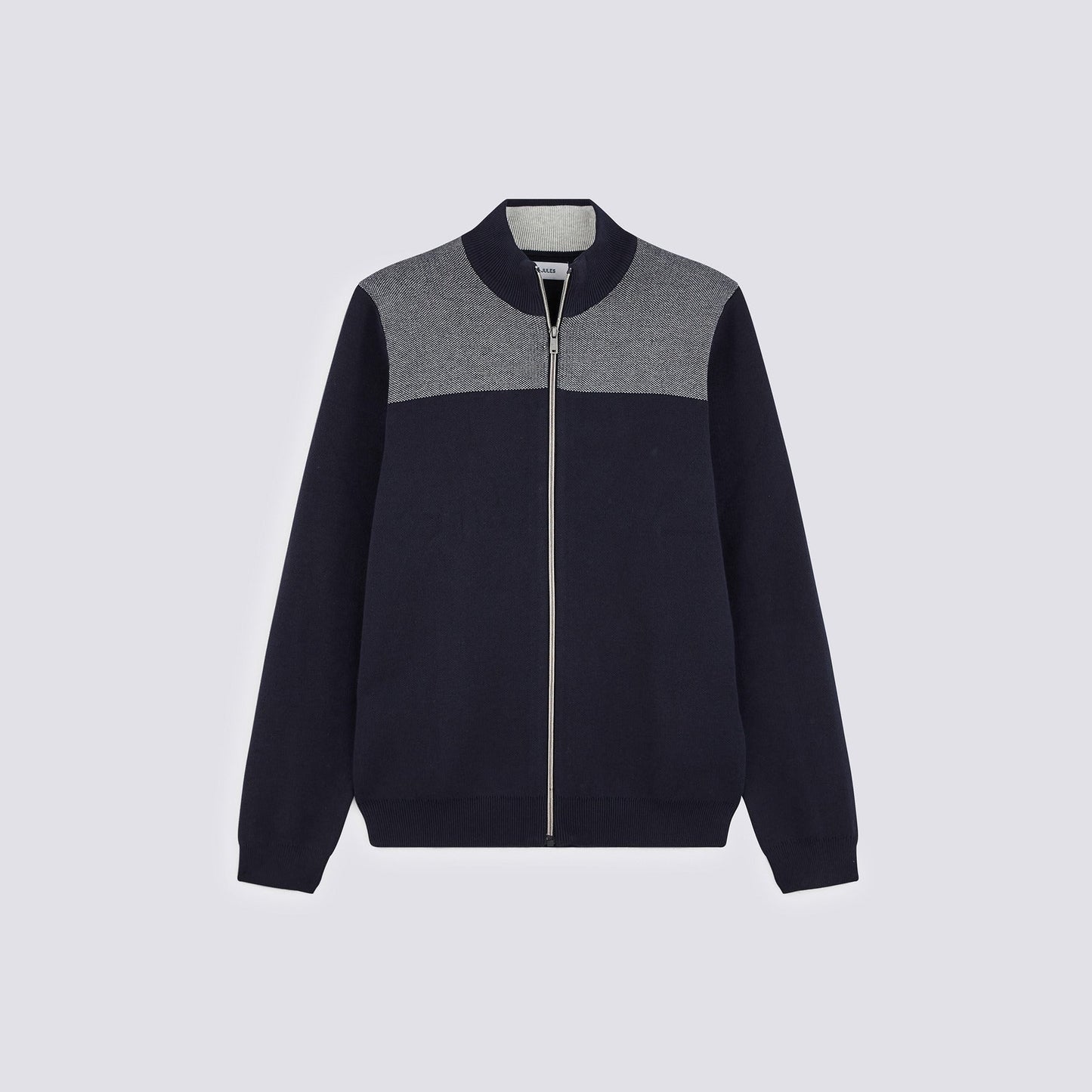 Gilet zippé col montant