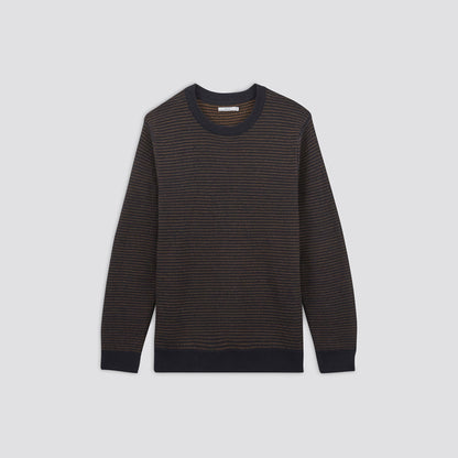 Pull en maille fantaisie à col rond
