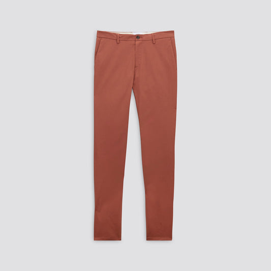 Pantalon chino slim uni