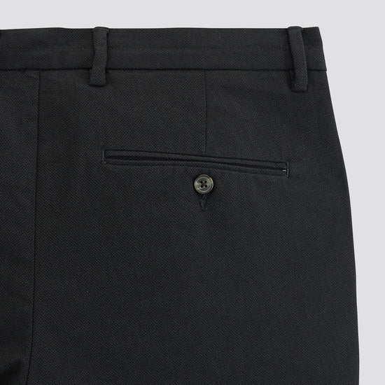 Pantalon chino slim reliefé fantaisie