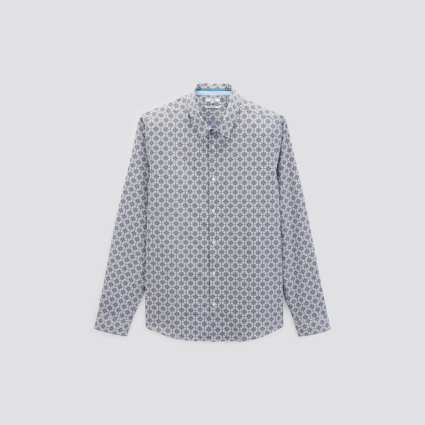 Chemise regular à carreaux coton