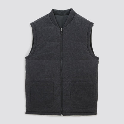 Doudoune en velours réversible