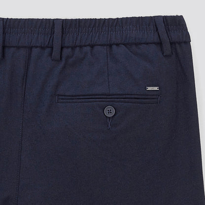 Pantalon slim chino bi stretch taille élastiquée