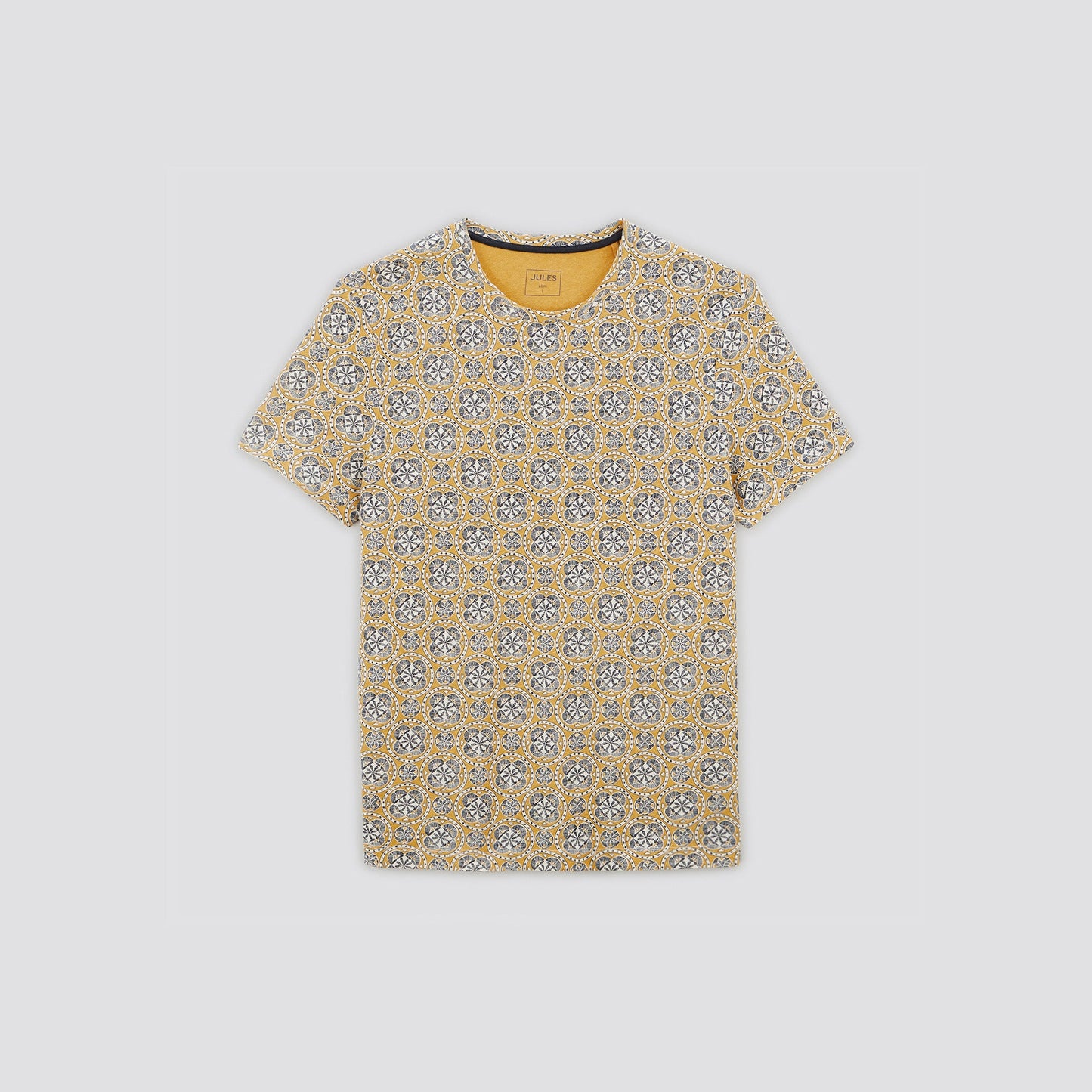 Tee shirt en coton lin imprimé