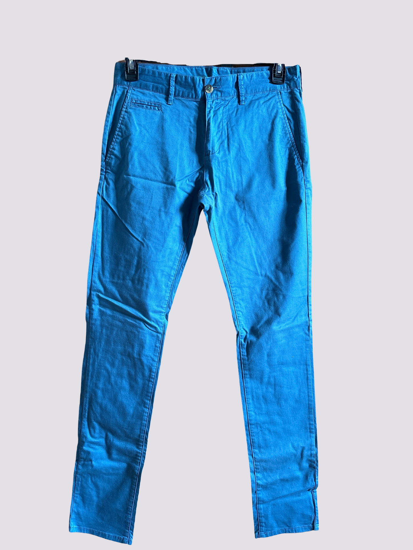 Pantalon Chino Bleu Canard