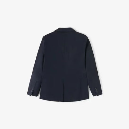 Veste de costume croisée confort - Bleu foncé