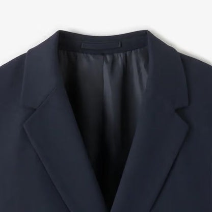 Veste de costume croisée confort - Bleu foncé