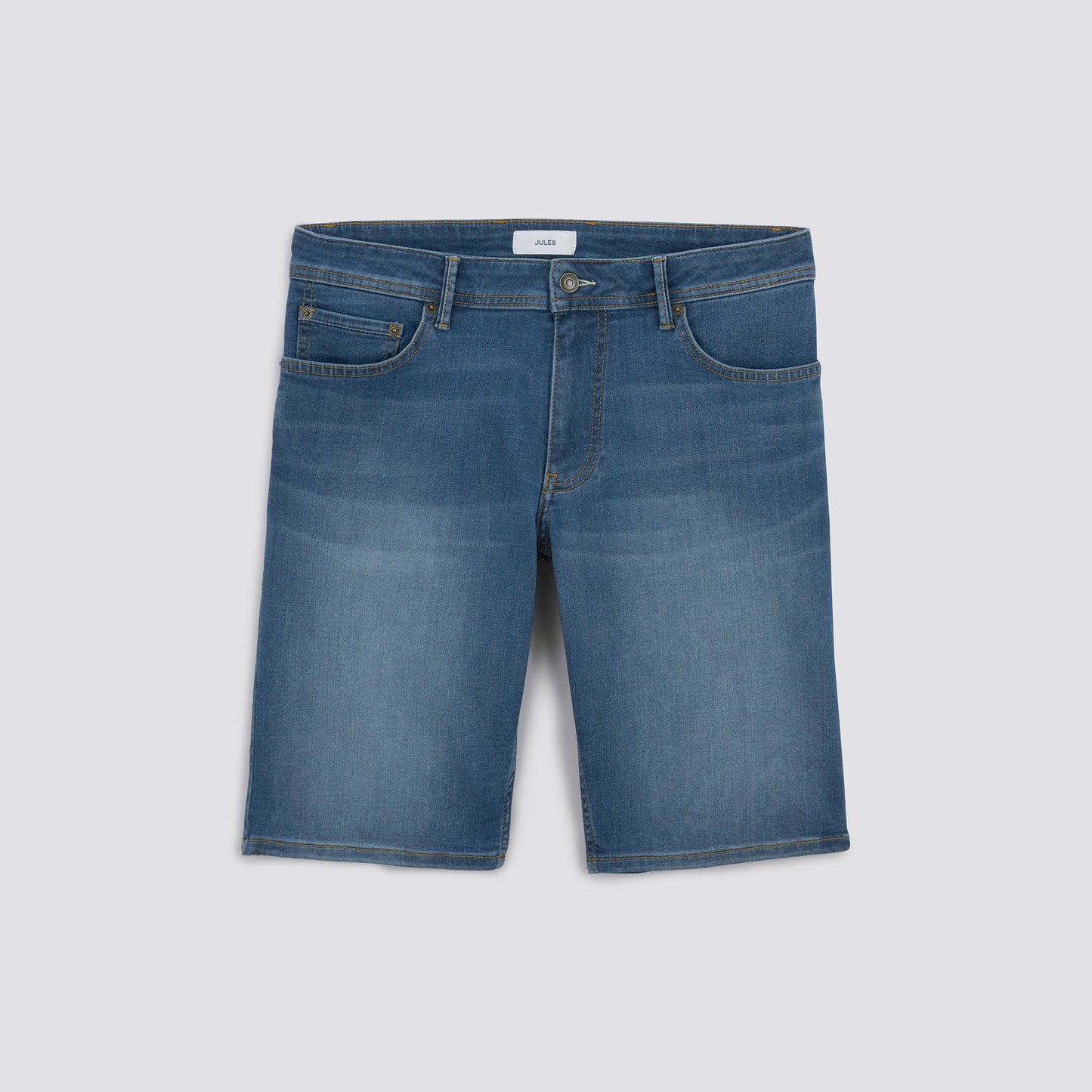 Bermuda en jean urbanflex en polyester recyclé