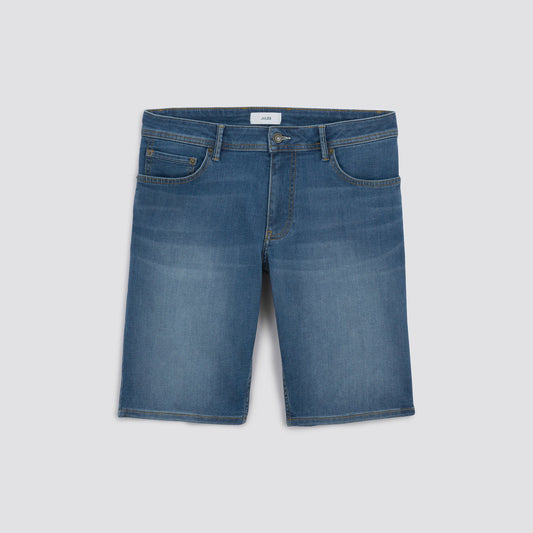 Bermuda en jean urbanflex en polyester recyclé