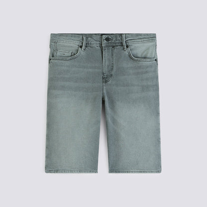 Bermuda en jean gris