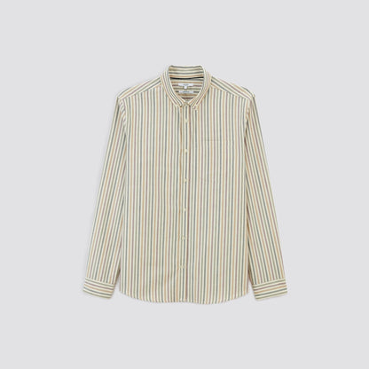 Chemise oxford regular à rayures