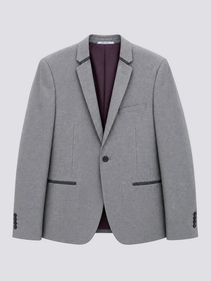 Veste slim coton majoritaire