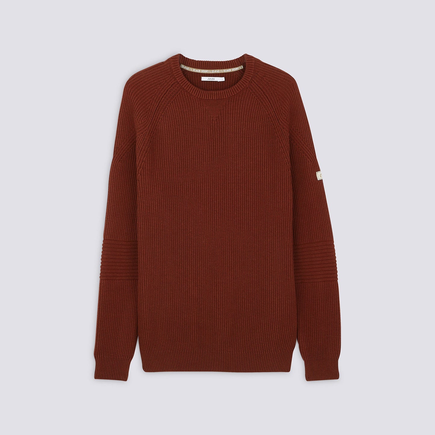 Pull col rond grosse maille