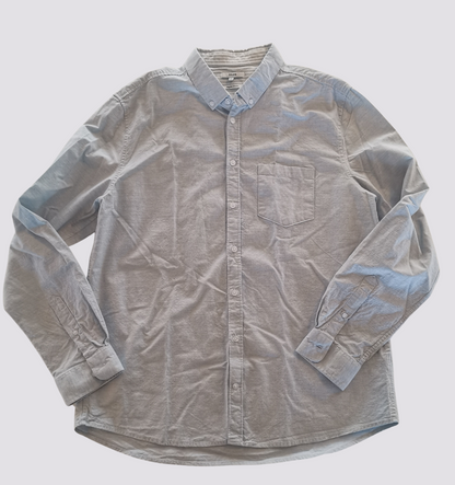 Chemise regular à rayures coton