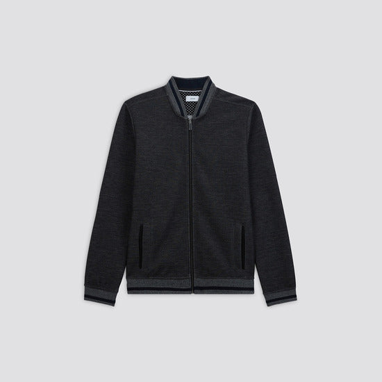 Sweat zippé col teddy