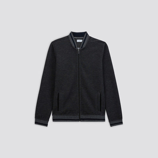 Sweat zippé col teddy