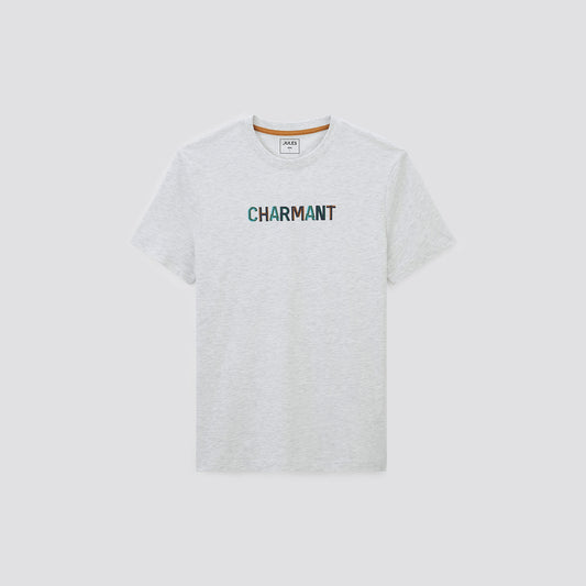 Tee shirt imprimé placé