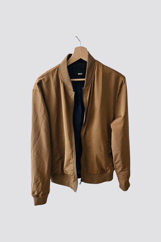 Blouson col teddy bomber