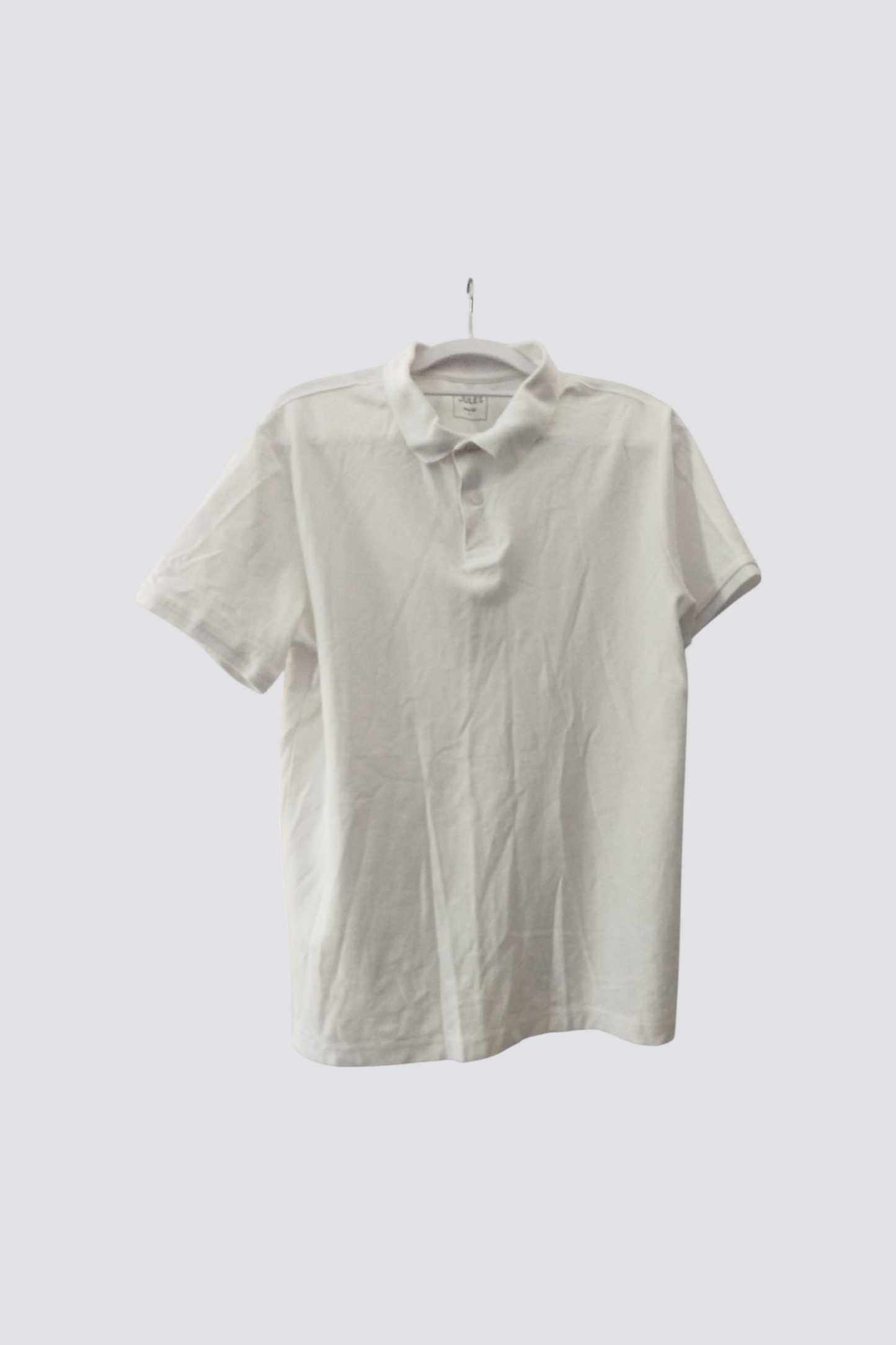 Polo blanc 100% coton regular
