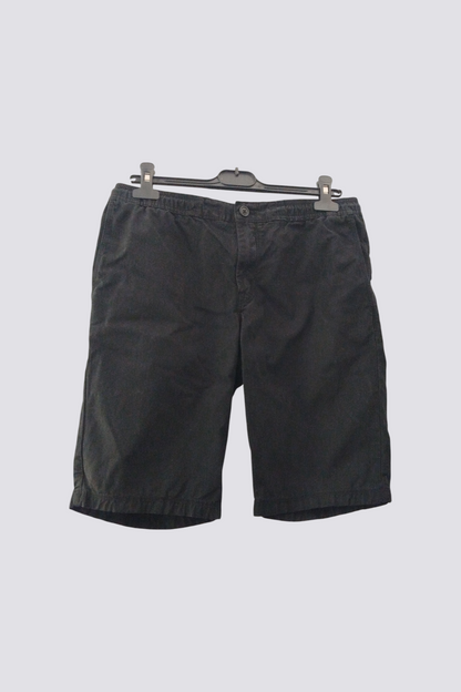 Short noir 100% coton