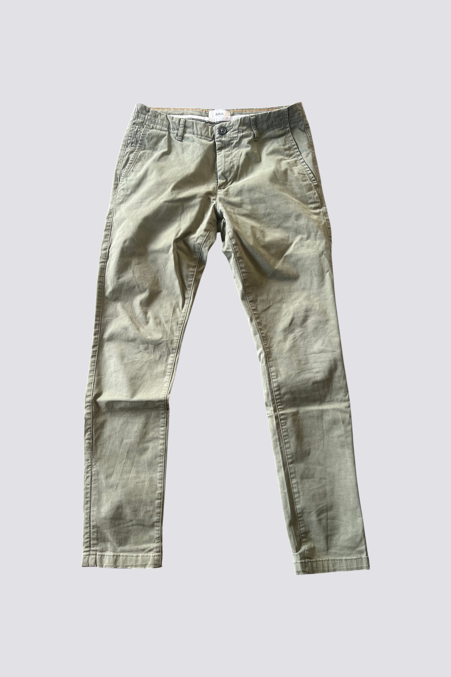 Pantalon slim Sasha kaki