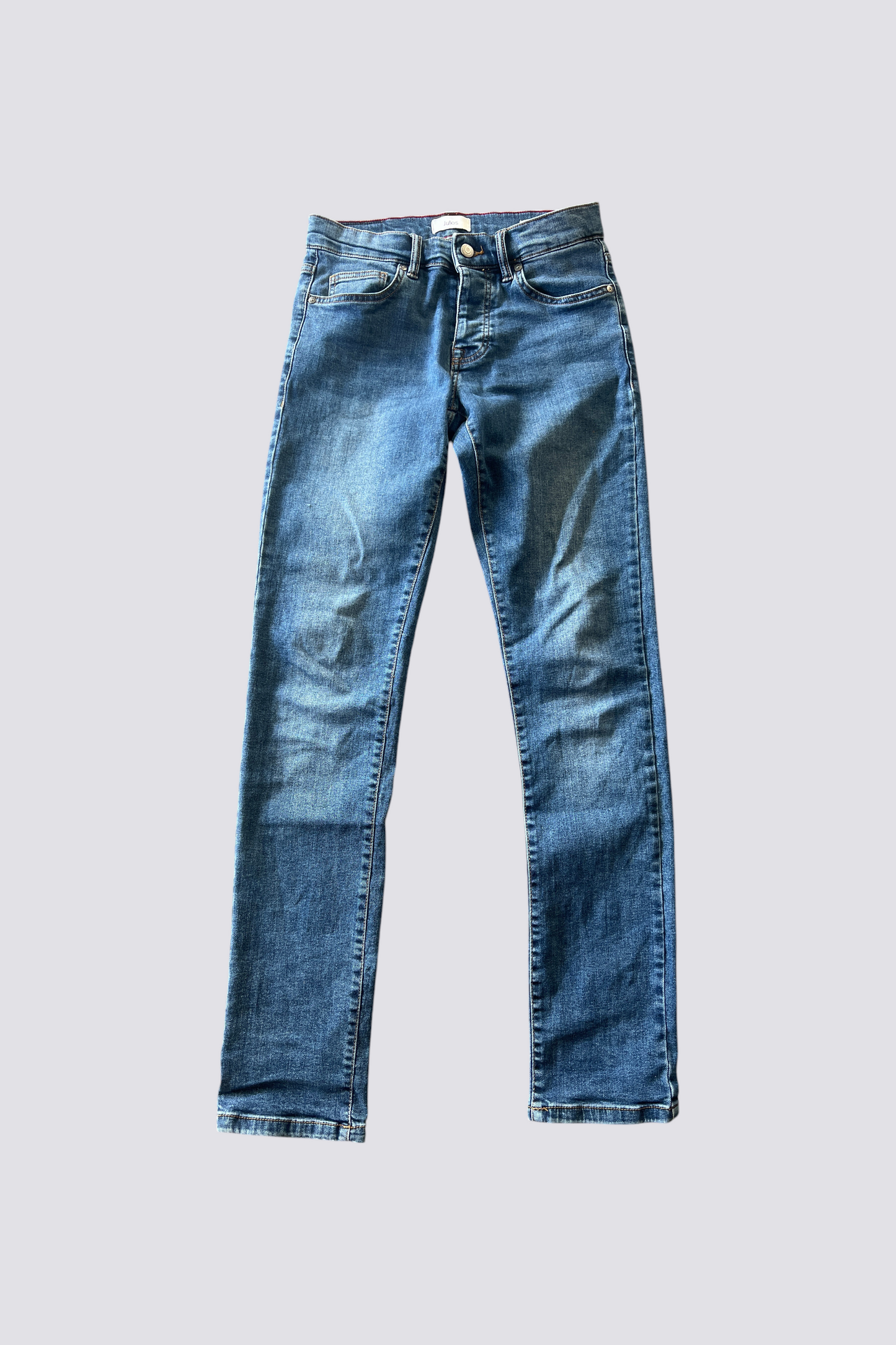 Jeans slim bleu