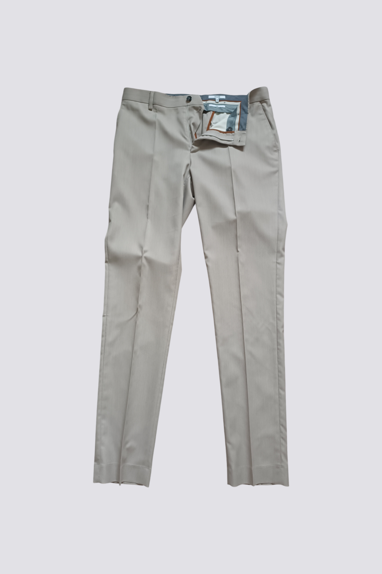 Pantalon de costume slim uni