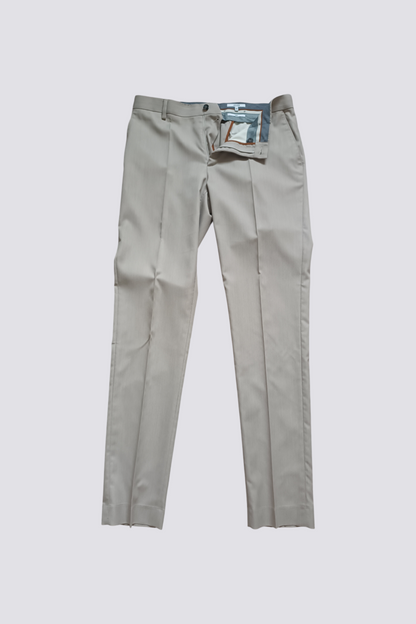 Pantalon de costume slim uni