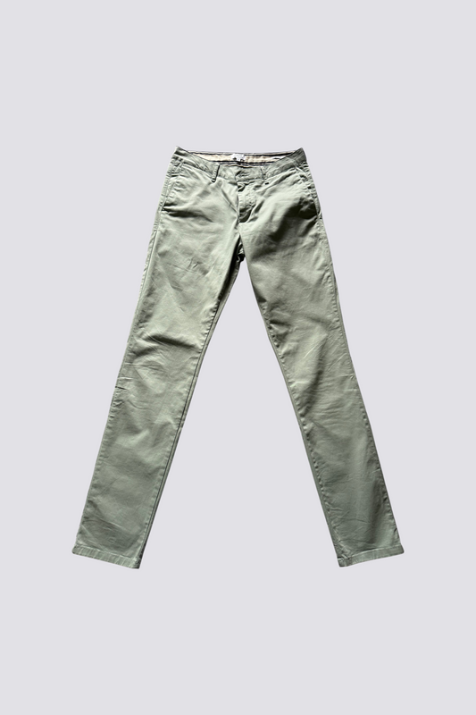 Pantalon chino slim "le parfait by JULES" - Kaki Moyen