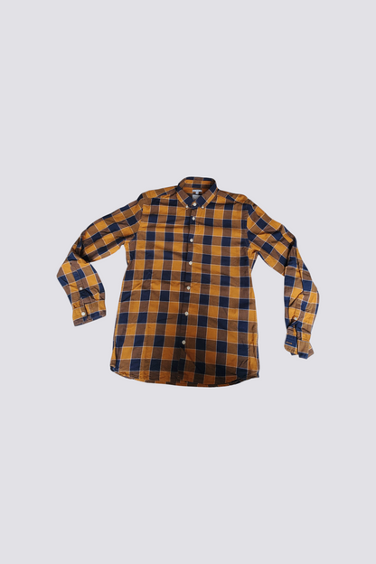 Chemise slim à carreaux