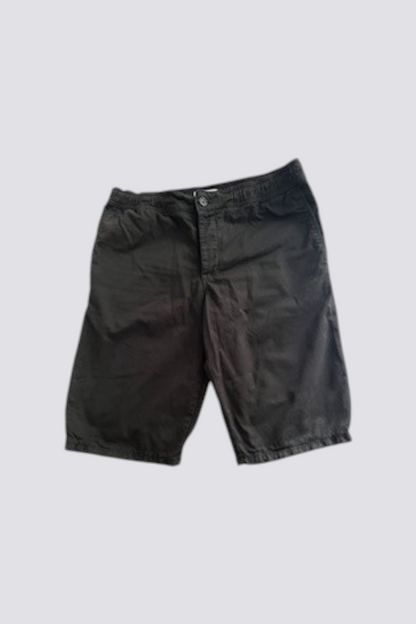 Bermuda noir Chino taille élastique