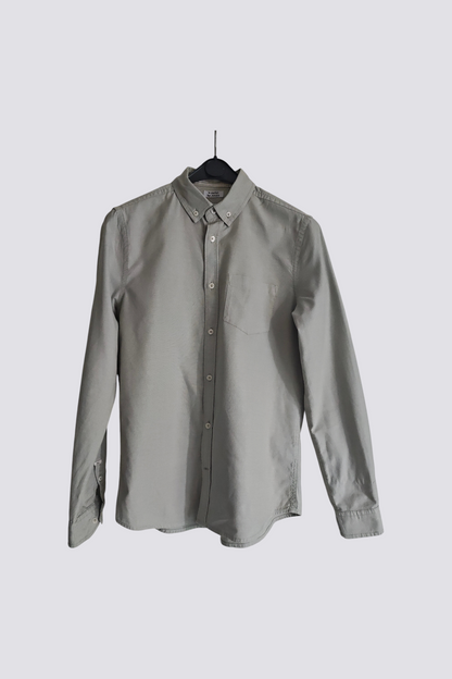 Chemise oxford verte