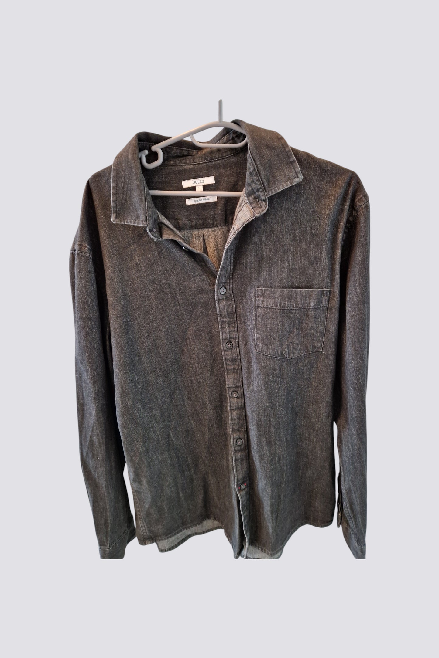 Chemise en jean noir