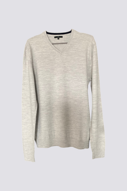 Pull mérinos col V