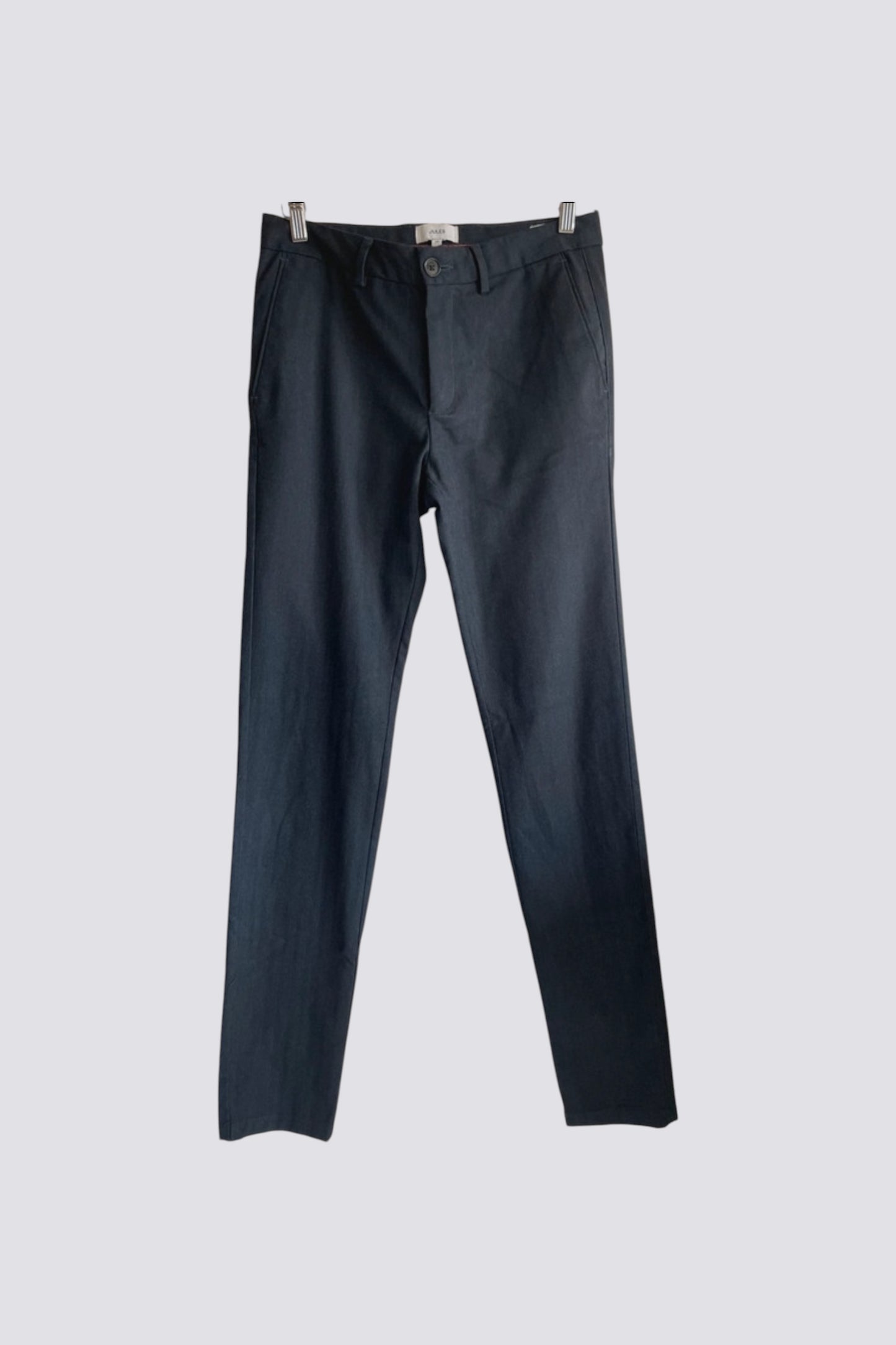 Pantalon chino slim chevron