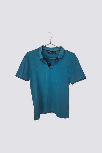 Polo bleu taille S