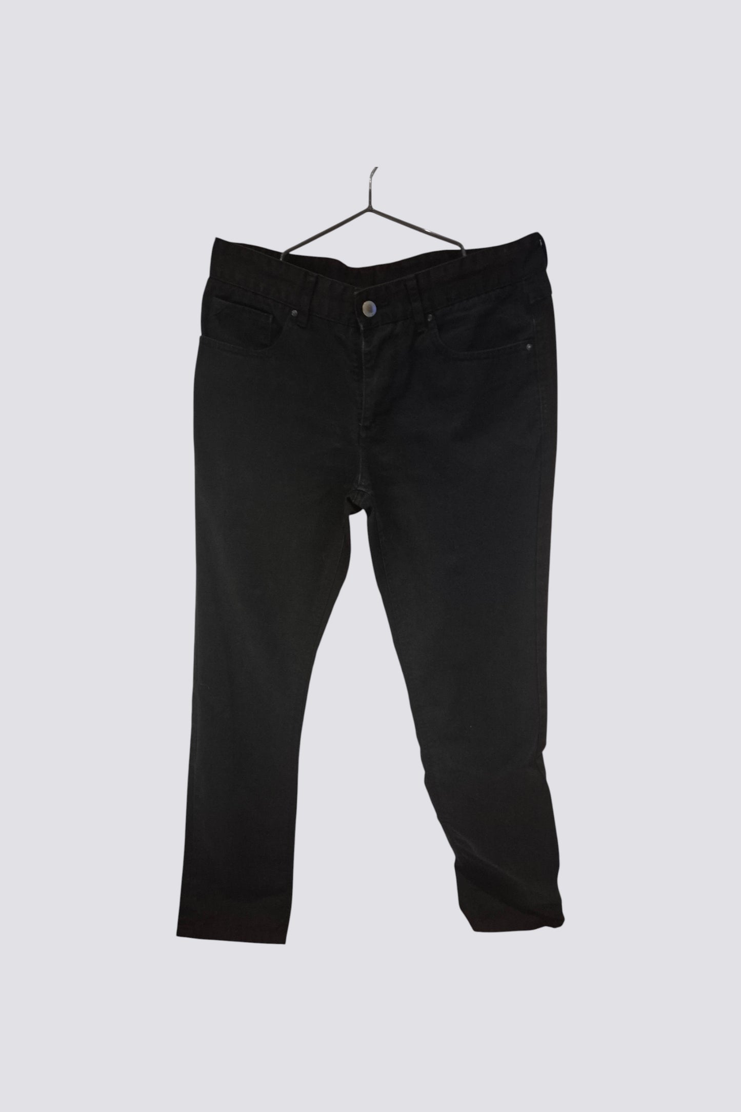 Pantalon chino noir taille 38