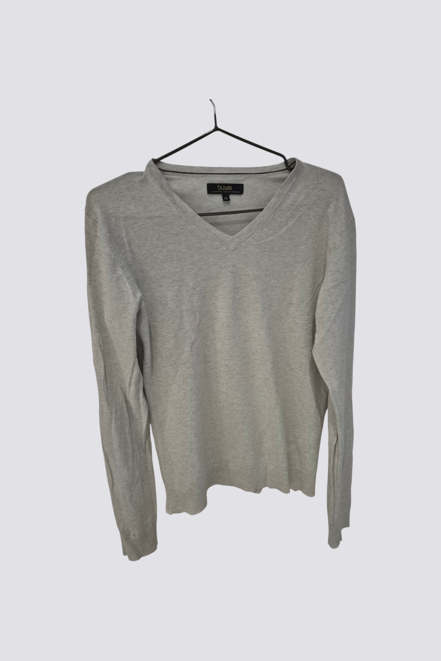 Pull léger gris taille M