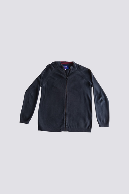 Gilet zippé col montant