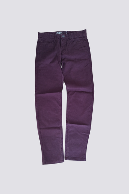 Pantalon bordeaux