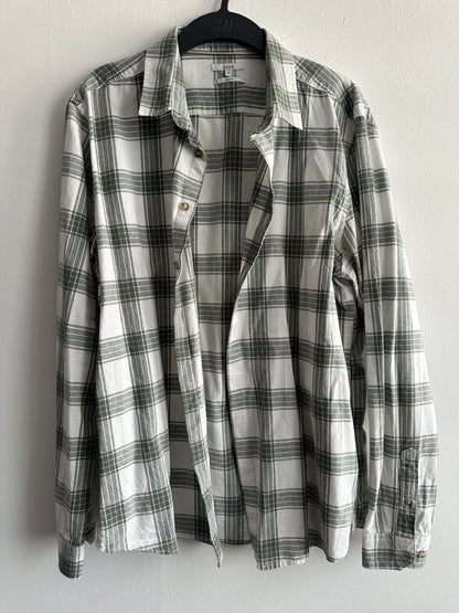 Chemise regular carreaux coton biologique