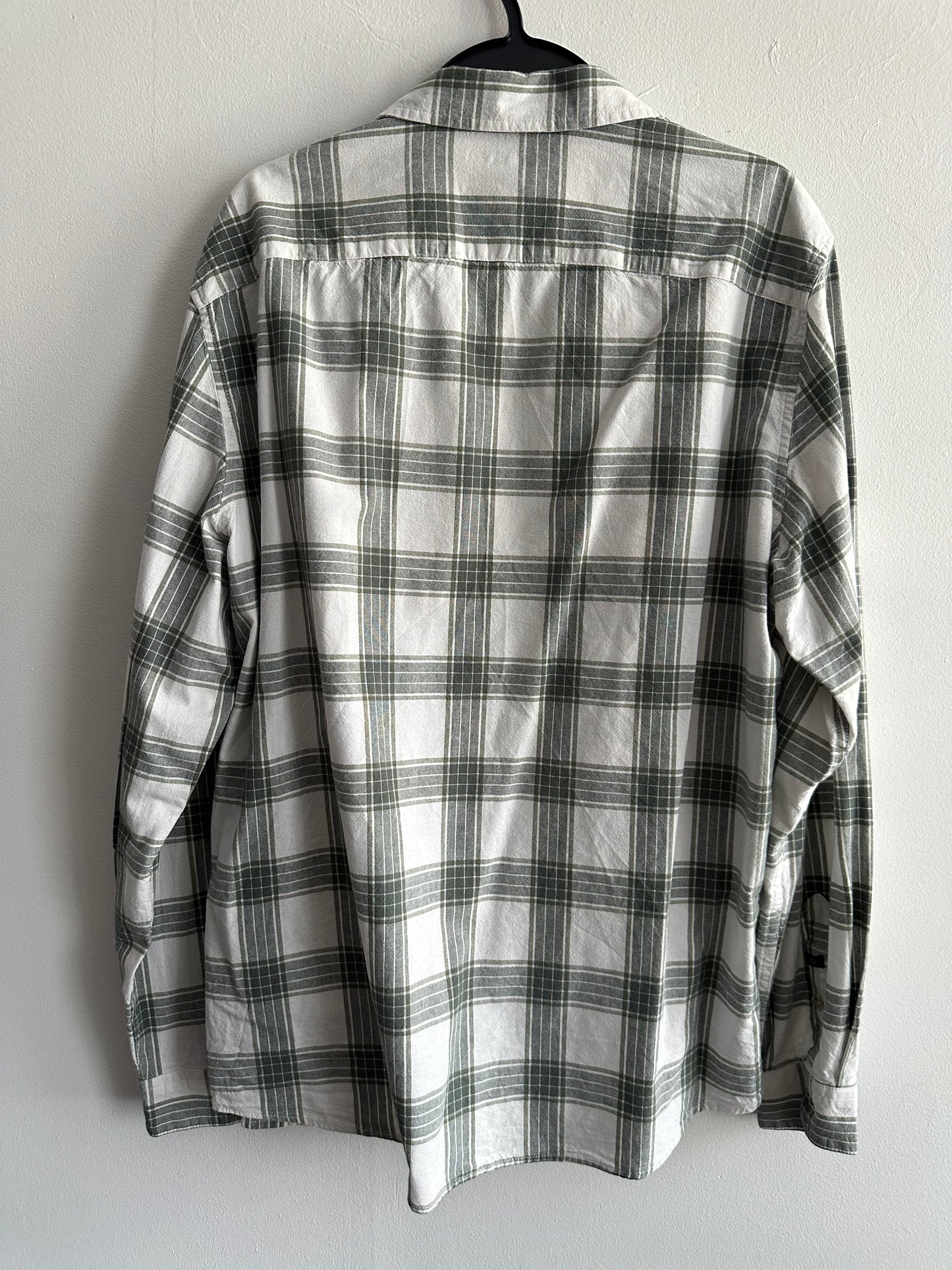 Chemise regular carreaux coton biologique