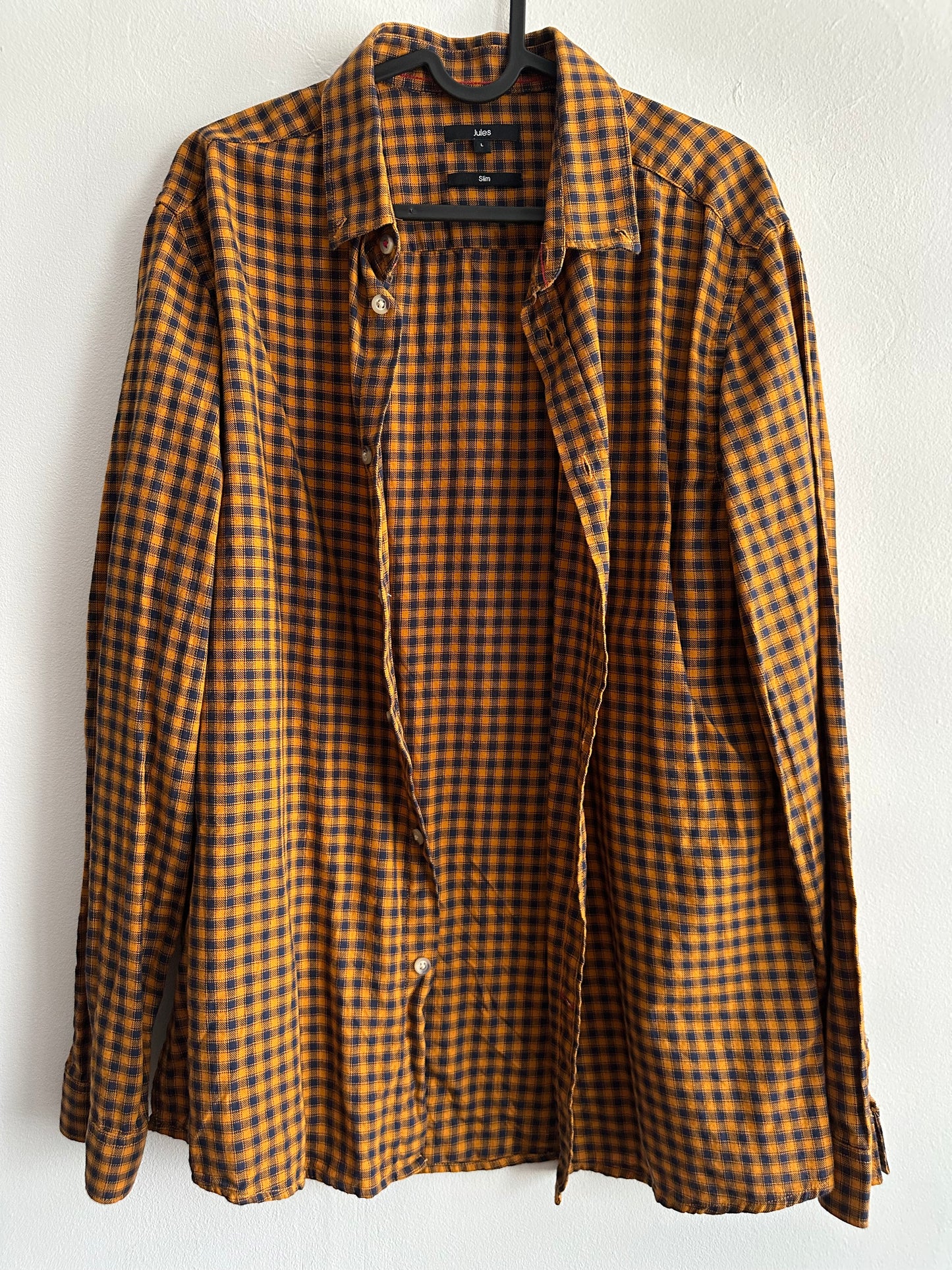 Chemise à carreaux coupe slim