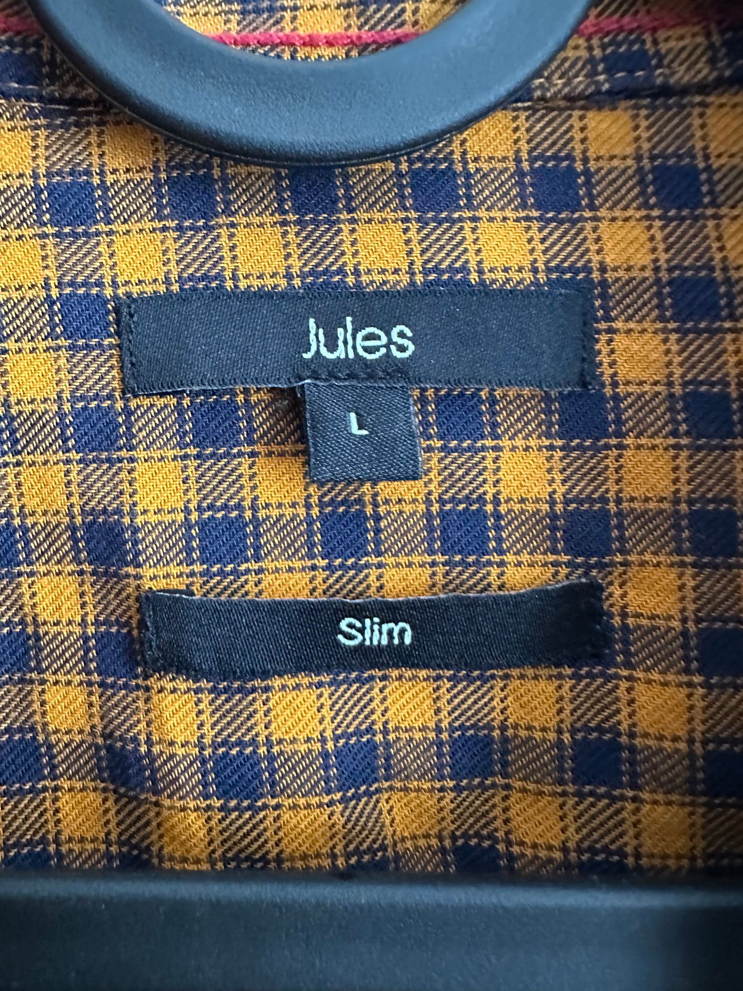 Chemise à carreaux coupe slim