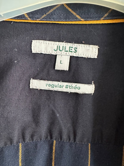 Chemise regular à carreaux coton