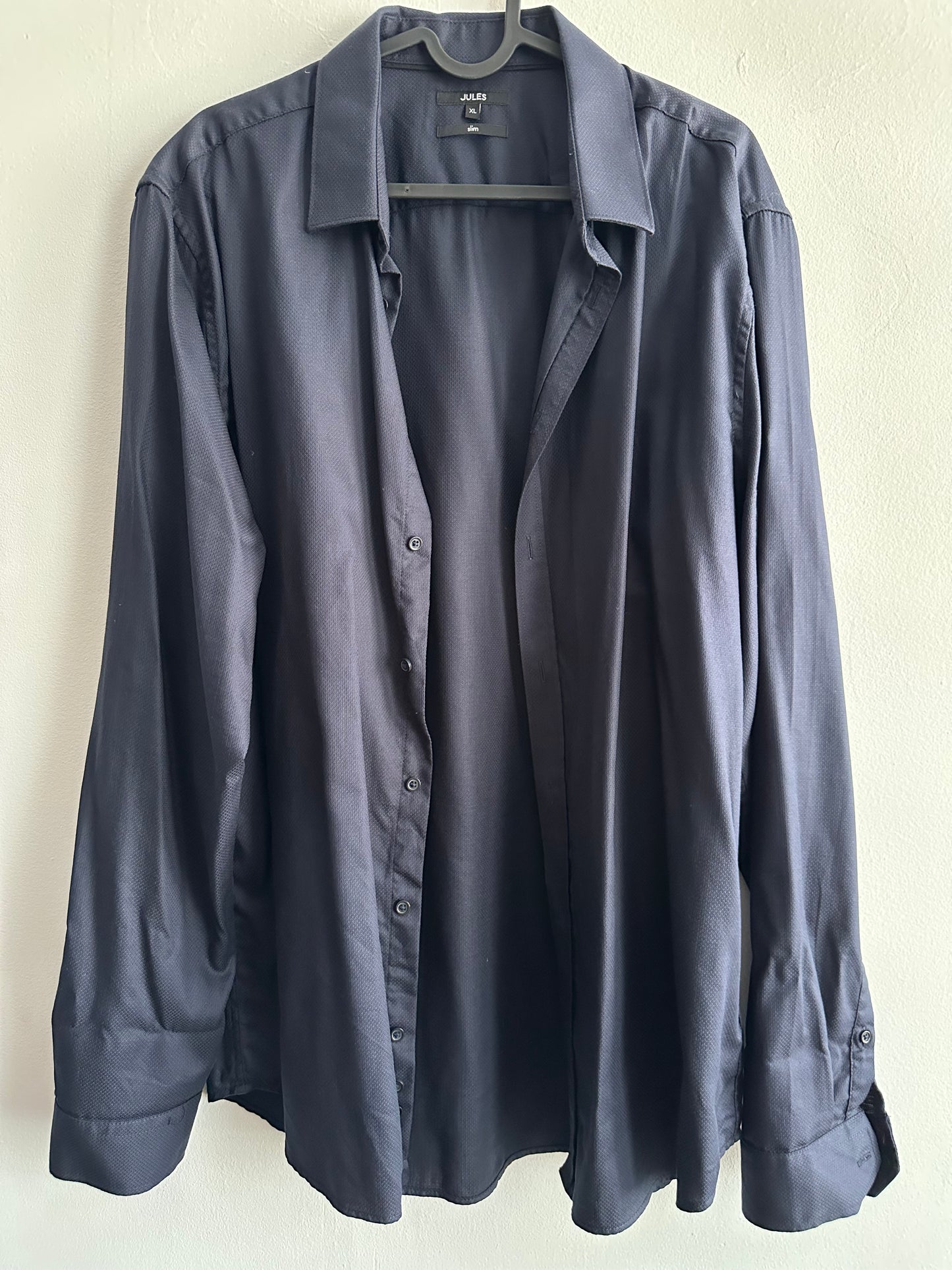 Chemise en coton col classique